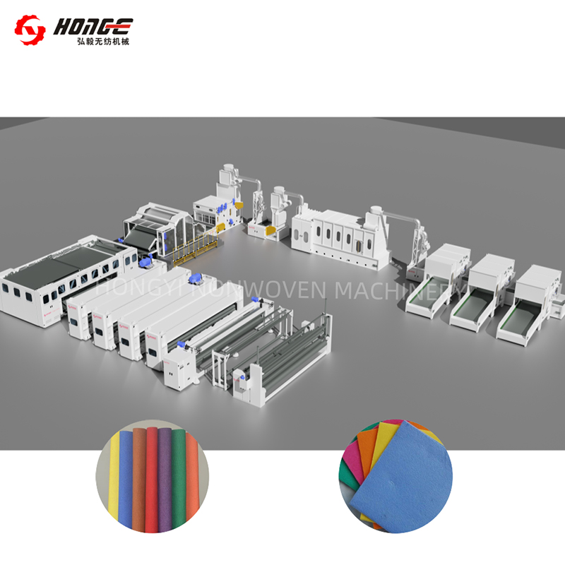HYL Acus Punching Felt Production Line