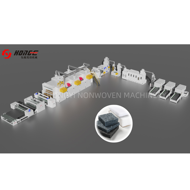 HYL Airlaid meminisset Productio linea