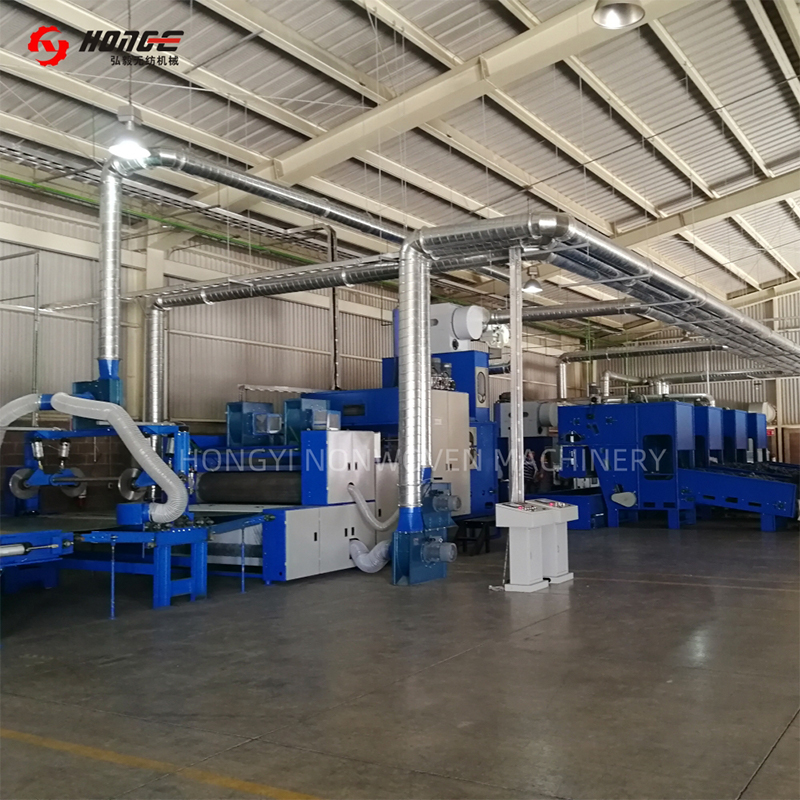 HYL Airlaid meminisset Productio linea