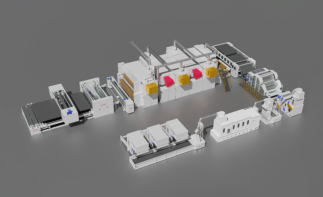 Nonwoven Fabricae Productio Linea